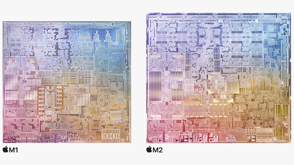 Apple M2 vs M1 SoC
