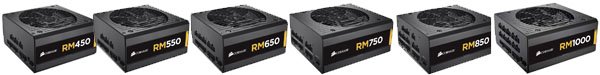 corsair rm series modular power supply specifications and price