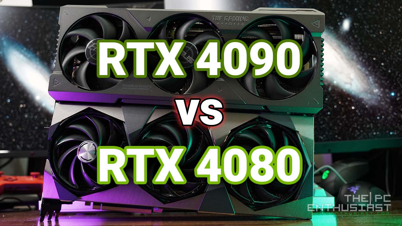GeForce RTX 4090 vs RTX 4080